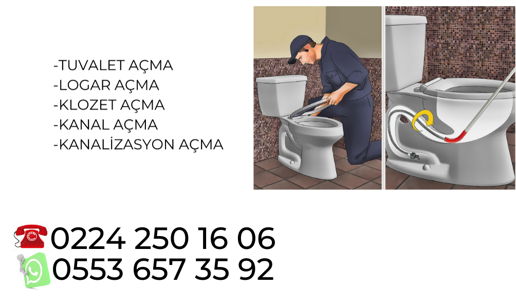 Bursa Lavabo Ve Tuvalet Tıkanıklığı Açma 